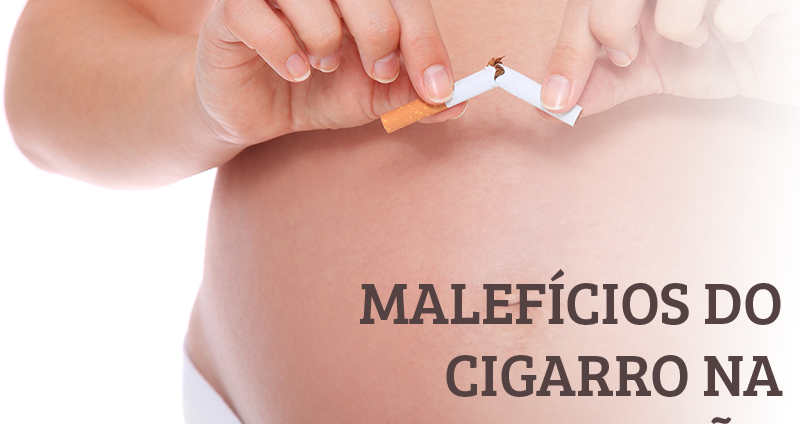 Malefícios do cigarro na gestação